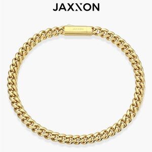 JAXXON Men's Gold Chain Bracelet